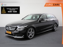 Mercedes-Benz C-klasse Estate - 180 AMG Sport Edition Navigatie Parkeersensoren Cruise Control Stoelverwarming Leder