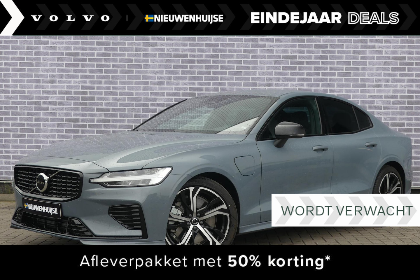 Volvo S60 - Recharge T6 AWD Plus Dark Long Range | Harman Kardon | 19" LM velgen | Sportstoelen | Adap - AutoWereld.nl