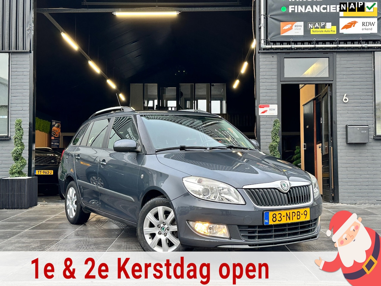 Skoda Fabia Combi - 1.2 TSI Ambition|APk|NAP|Cruise|PDC|Airco - AutoWereld.nl