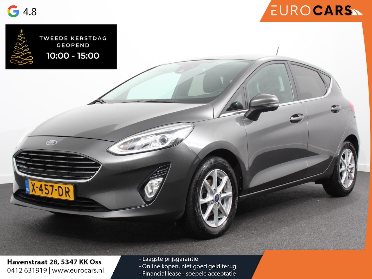 Ford Fiesta - 1.0 EcoBoost Titanium | Navigatie | Climate Control | Parkeer sensoren | Cruise control | - AutoWereld.nl