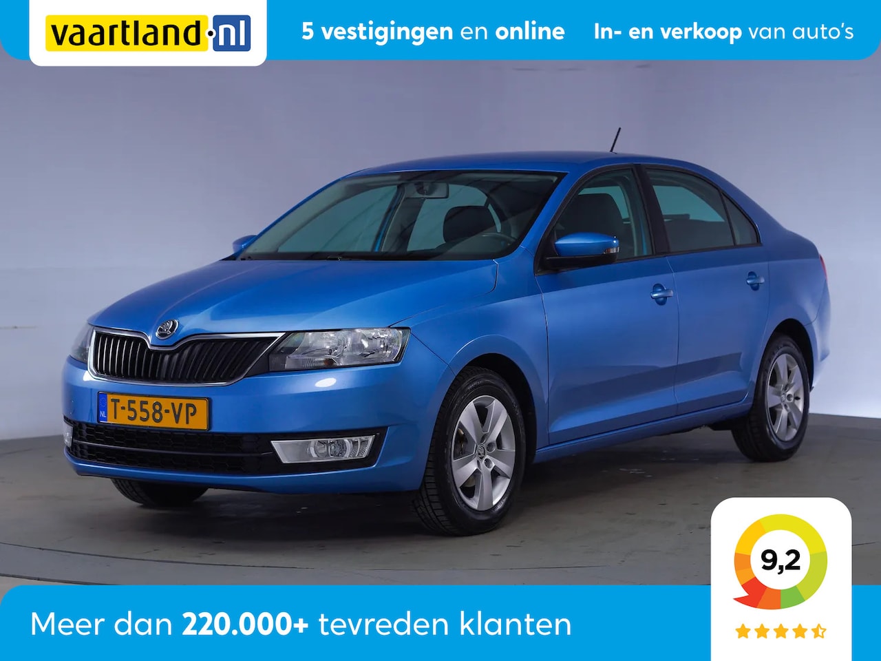 Skoda Rapid Spaceback - 1.2 TSI Greentech Drive [ Airco Bluetooth Parkeersensoren ] - AutoWereld.nl