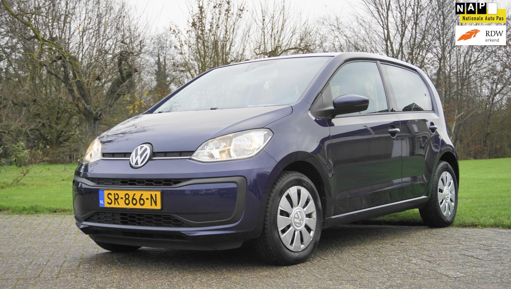 Volkswagen Up! - 1.0 BMT move up! 5 Drs Airco Blue tooth - AutoWereld.nl