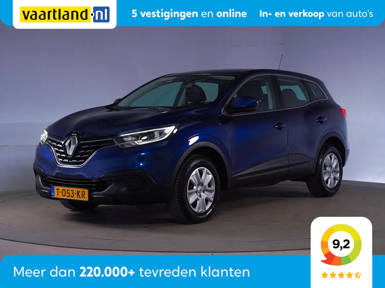 Renault Kadjar - 1.2 TCe Life { Cruise Controle Airco Trekhaak } - AutoWereld.nl