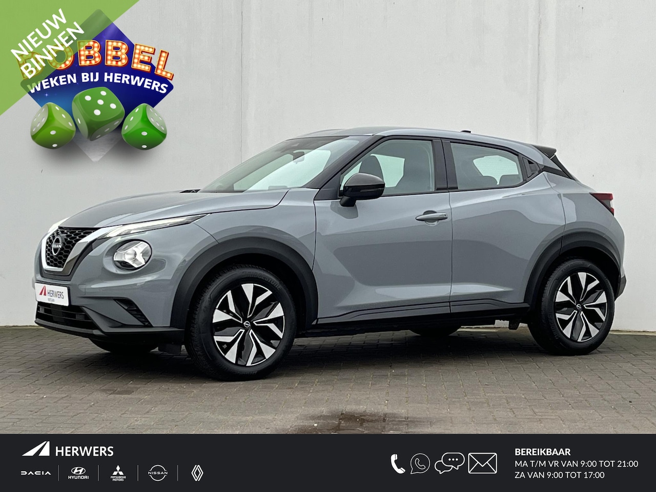 Nissan Juke - 1.0 DIG-T Automaat Acenta / Navgiatie / Achteruitrijcamera / Climate control / Stoelverwar - AutoWereld.nl