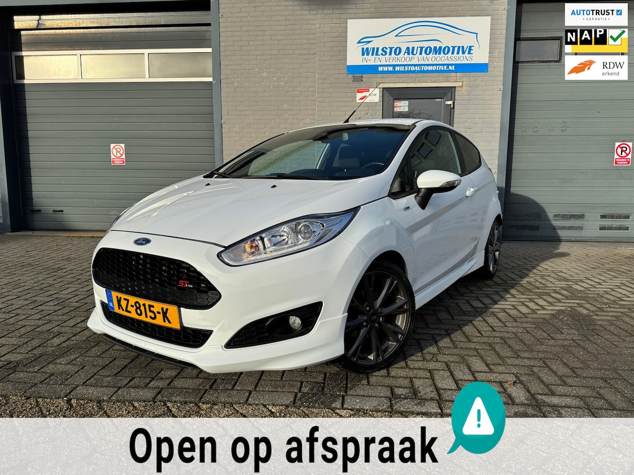 Ford Fiesta - 1.0 EcoBoost ST Line 125 pk Nw Apk Dealer ondh. NAP - AutoWereld.nl