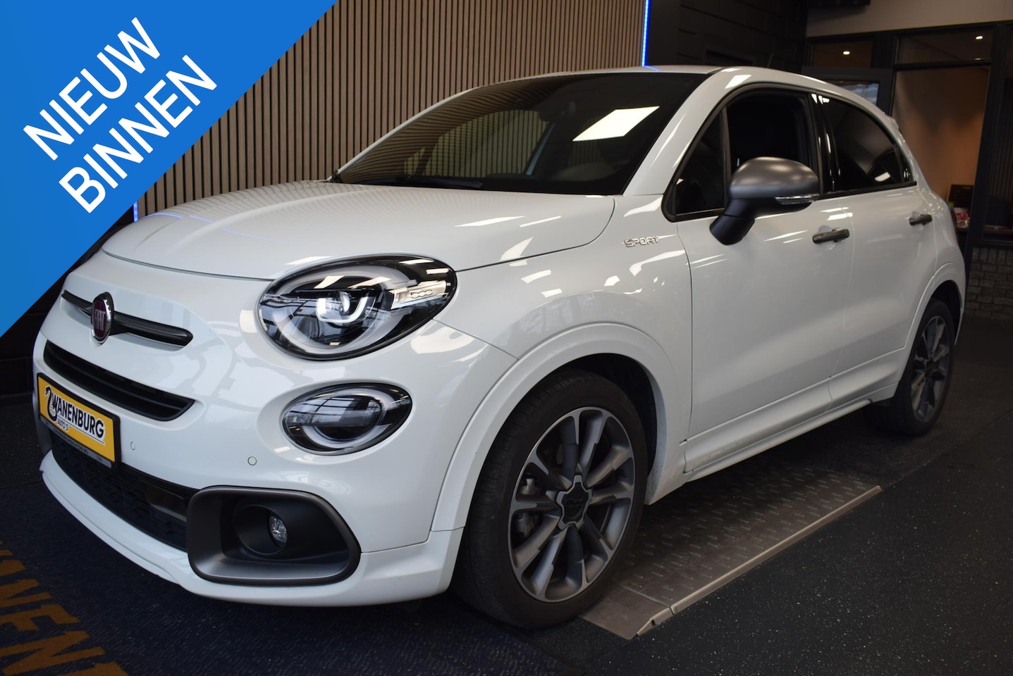 Fiat 500 X Cross - 1.0 GSE Cross Airco, Navi, Crruise Control, Camera, Km 54500 !! - AutoWereld.nl