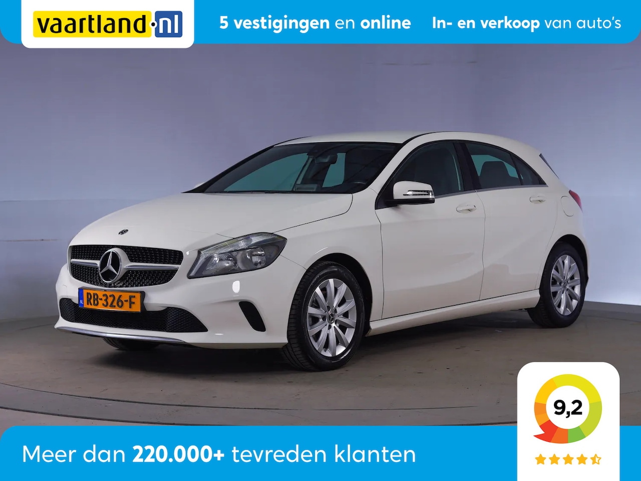 Mercedes-Benz A-klasse - 160 Business [ Groot Navi Airco Cruise Control ] - AutoWereld.nl