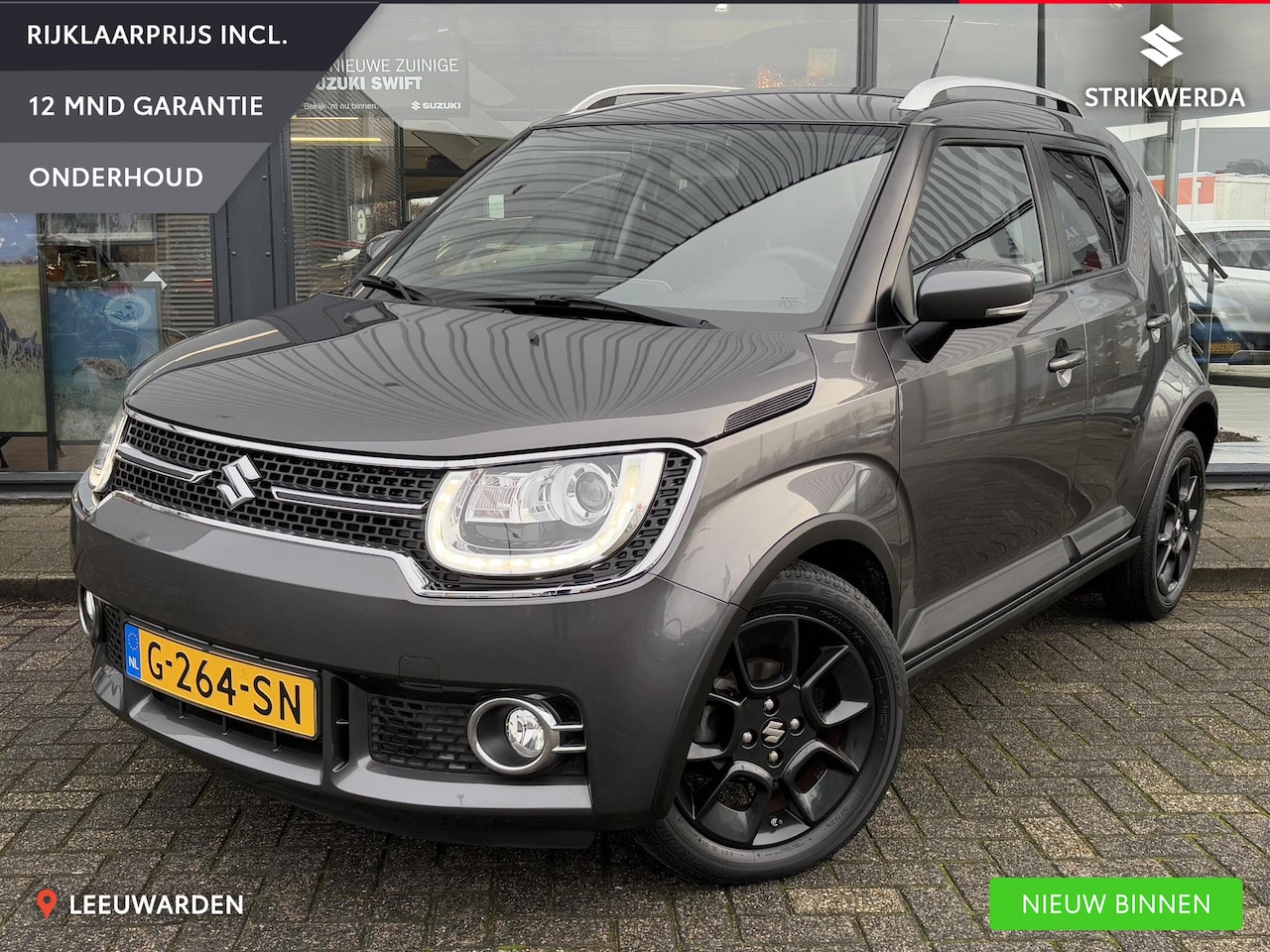 Suzuki Ignis - 1.2 Smart Hybrid Stijl Navi/Clim/Cruise - AutoWereld.nl