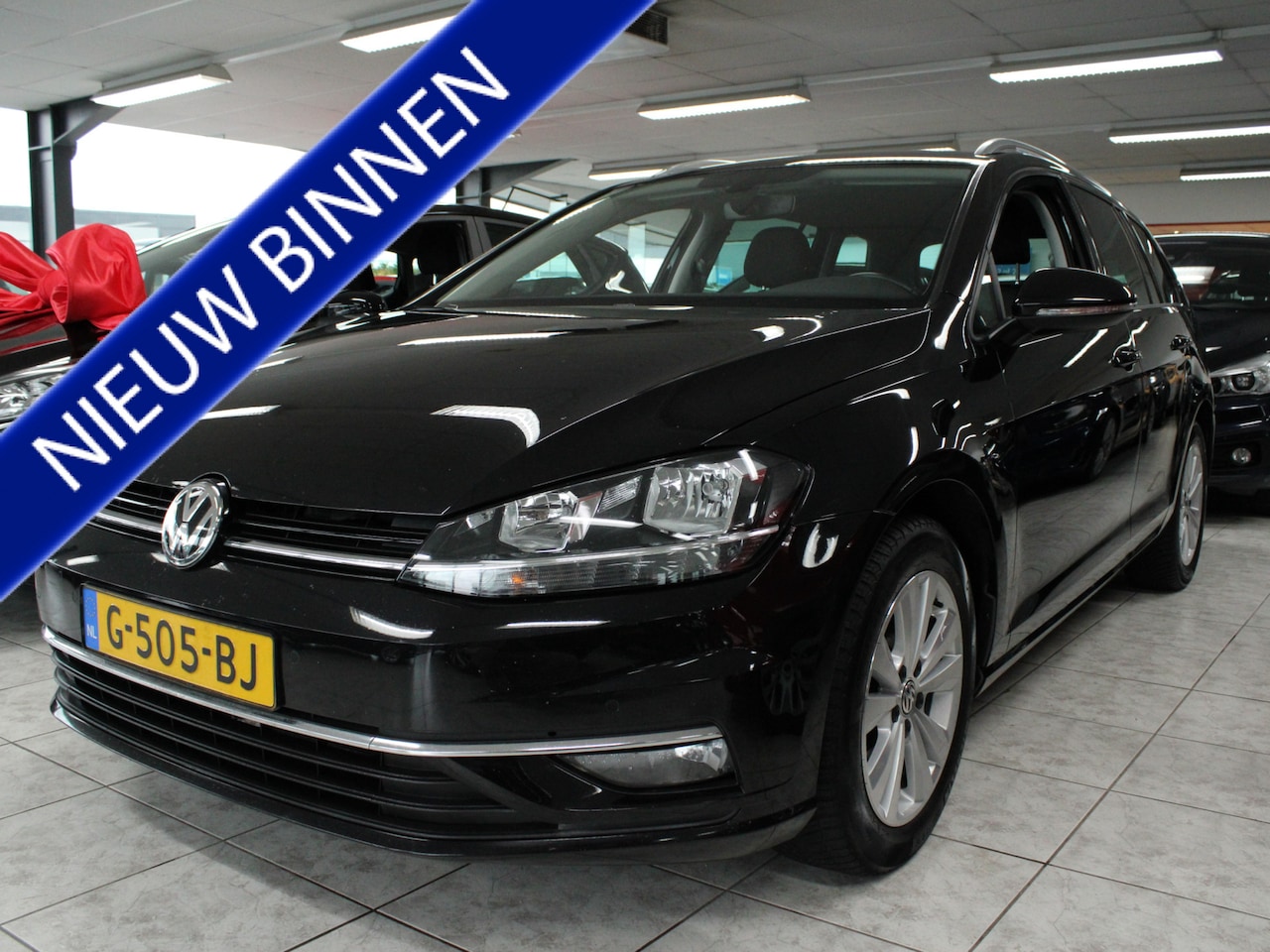 Volkswagen Golf Variant - 1.6 TDI Comfortline Business NL AUTO | STOELMASSAGE | STOELVERW | ADAPTIEVE CRUISE | TREKH - AutoWereld.nl