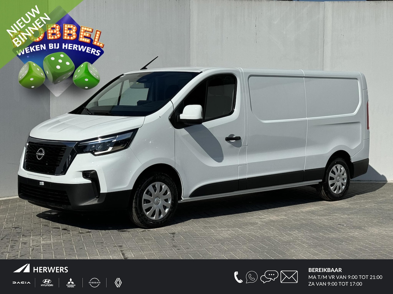 Nissan Primastar - 2.0 dCi L2H1 N-Connecta 130PK / € 8.500,- KORTING / Passagiersstoel ipv bank! / Trekhaak! - AutoWereld.nl