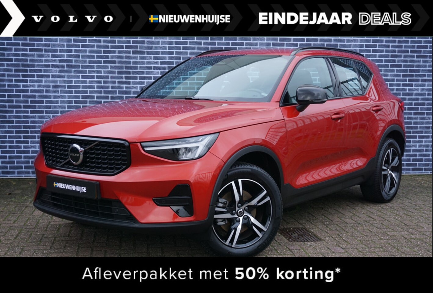 Volvo XC40 - 2.0 B4 Plus Dark | Trekhaak | Memory | Zitting verlengers | parkeersensoren vóór en achter - AutoWereld.nl