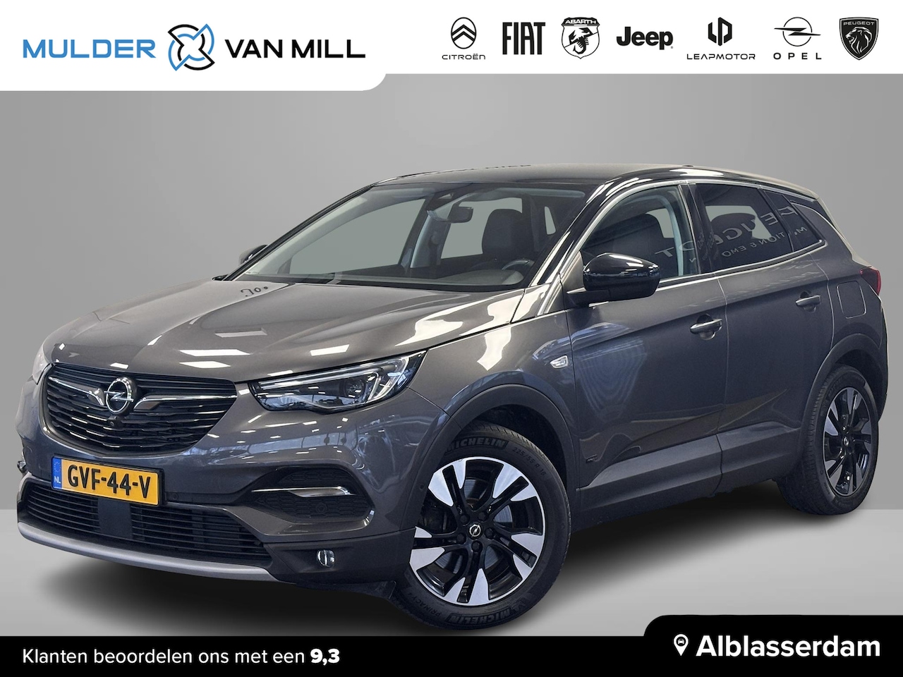 Opel Grandland X - 1.6 Turbo HYbrid4 300 pk 4x4 Elegance |AGR-COMFORTSTOEL|KEYLESS ENTRY|360° CAMERA|ELEK. AC - AutoWereld.nl