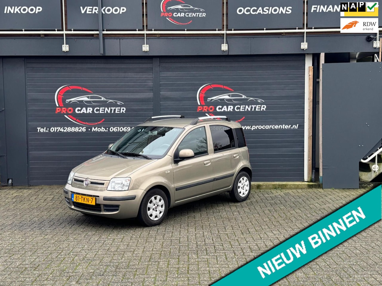 Fiat Panda - 1.2 Edizione Cool AIRCO|PDC|EL.RAMEN |NAP|APK - AutoWereld.nl