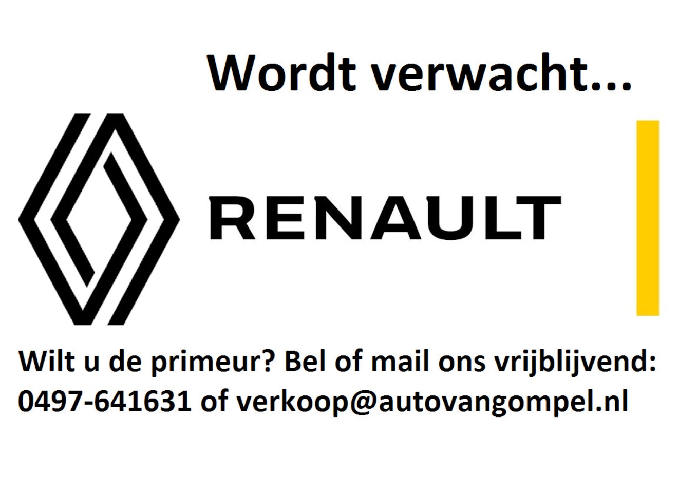 Renault Mégane - 1.3 TCe Limited / NAVI / CAMERA - AutoWereld.nl