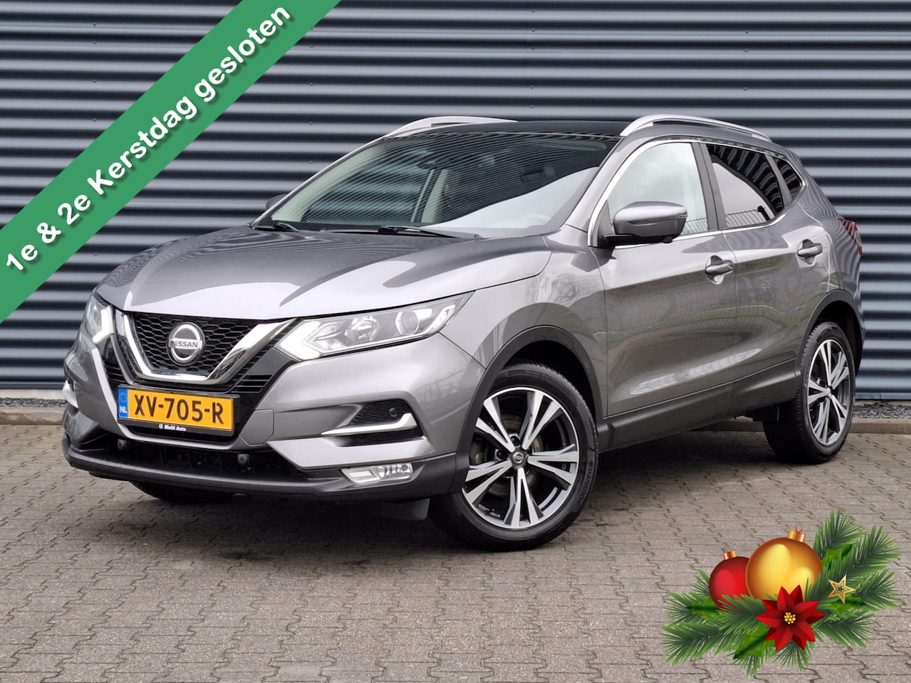 Nissan Qashqai - 1.3 DIG-T N-Connecta | Trekhaak | Panodak | 360 Camera | Keyless Entry | Cruise Control | - AutoWereld.nl