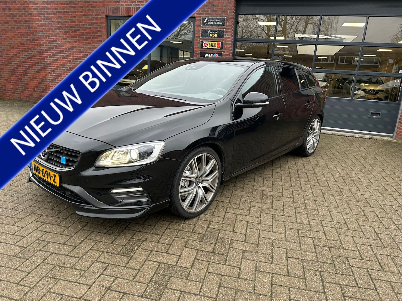 Volvo V60 - 2.0 T6 AWD Polestar/ Unieke auto/Orgineel NL auto/Dealer onderhouden - AutoWereld.nl