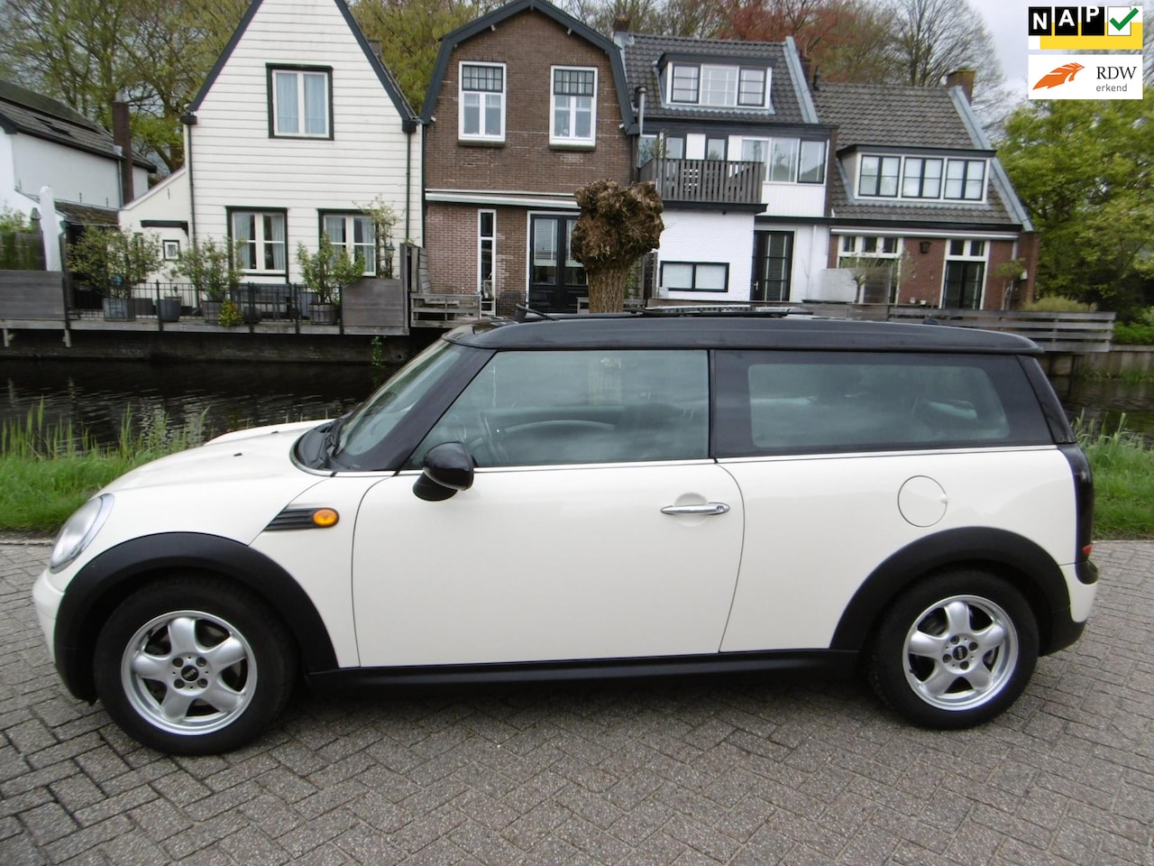 MINI Clubman - Mini 1.6 Cooper 120pk Schuifdak Clima Cruise Historie - AutoWereld.nl