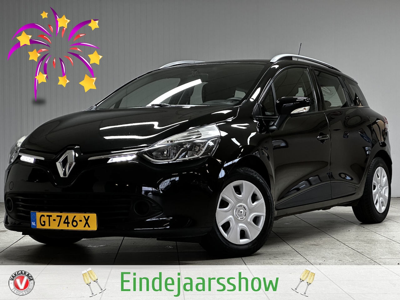 Renault Clio Estate - 1.5 dCi ECO Expression/ DB SET V.V 180.000 KM! Navi/ Airco/ Cruise/ Elek. pakket/ Isofix/ - AutoWereld.nl