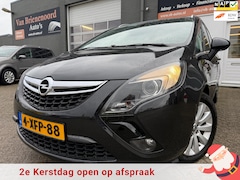 Opel Zafira Tourer - 1.4 Design Edition 7p met trekhaak en parkeersensoren en navigatie en bluetooth telefoon /