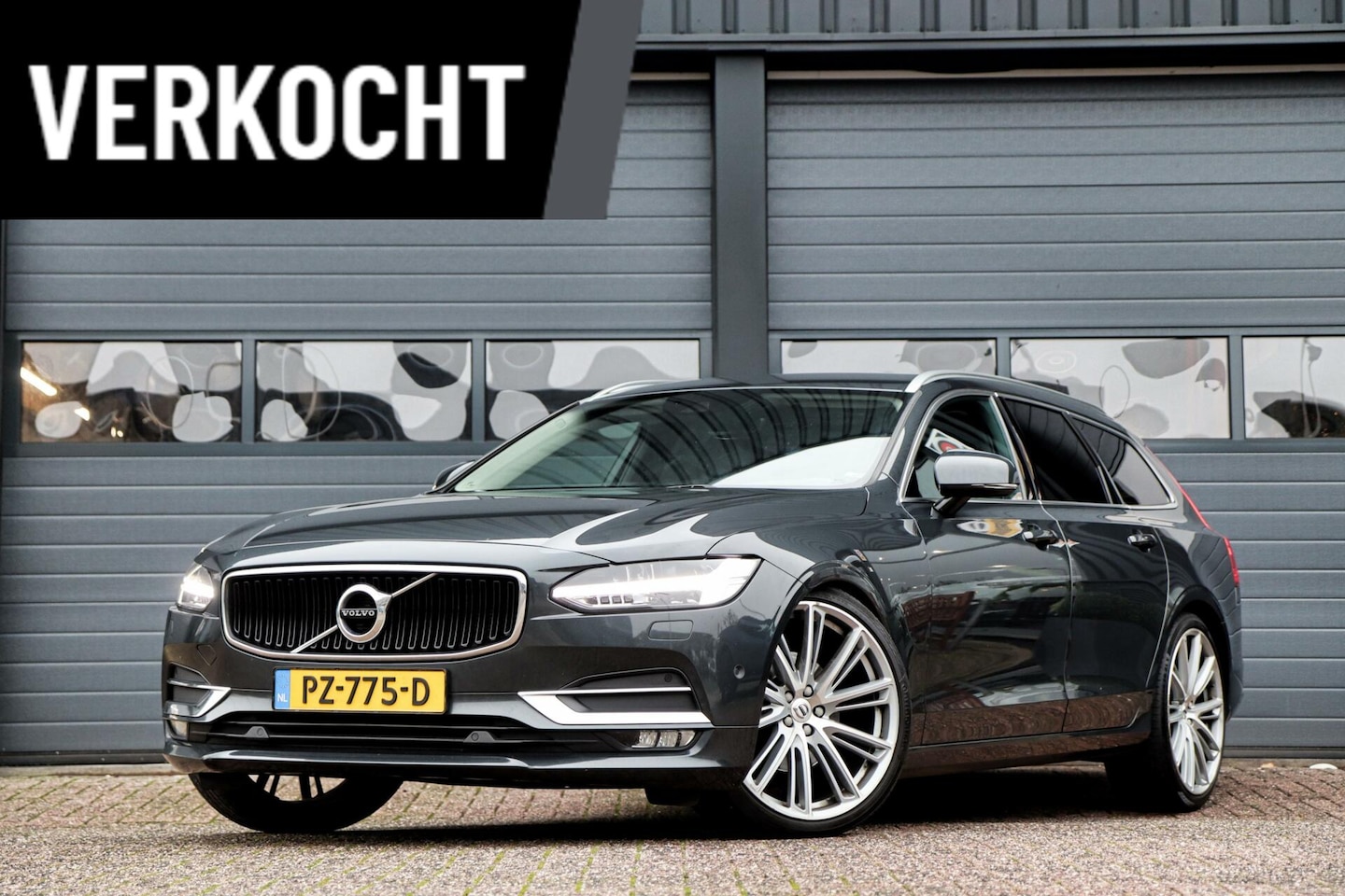 Volvo V90 - 2.0 D3 /LED/AUTOMAAT/LEDER/STOEL+STUURVERW./CAMERA/TREKHAAK! - AutoWereld.nl