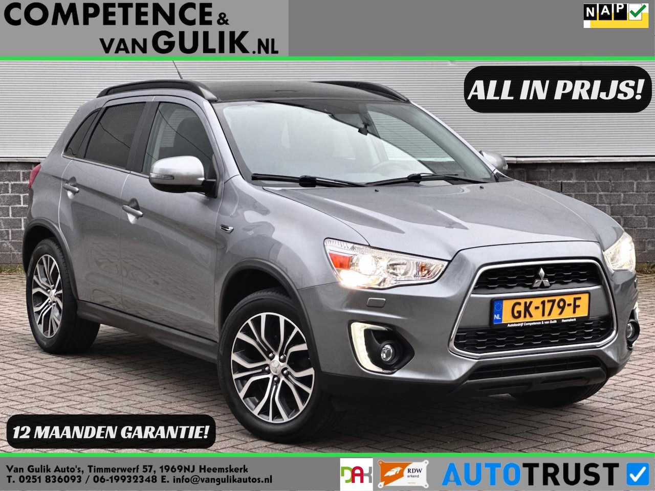 Mitsubishi ASX - 1.6 Cleartec Instyle | Leder | Camera | Pano | Navigatie | - AutoWereld.nl