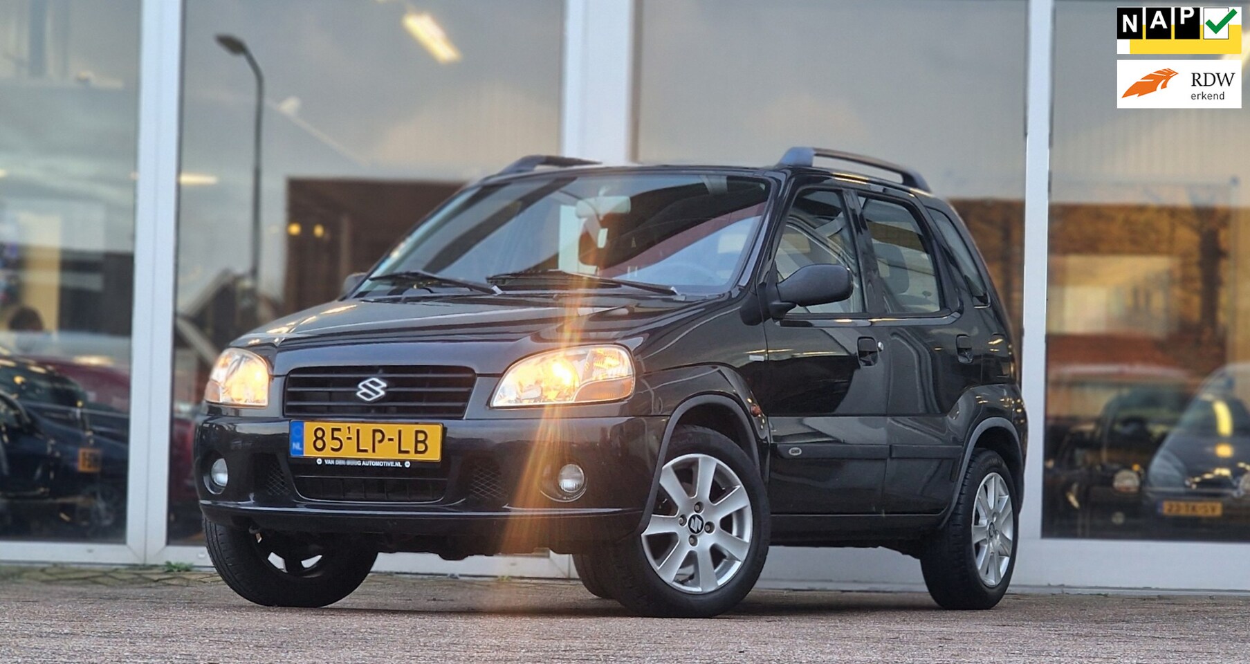 Suzuki Ignis - 1.3i 16V S-Limited Elektrische ramen Nieuwe APK Airco - AutoWereld.nl