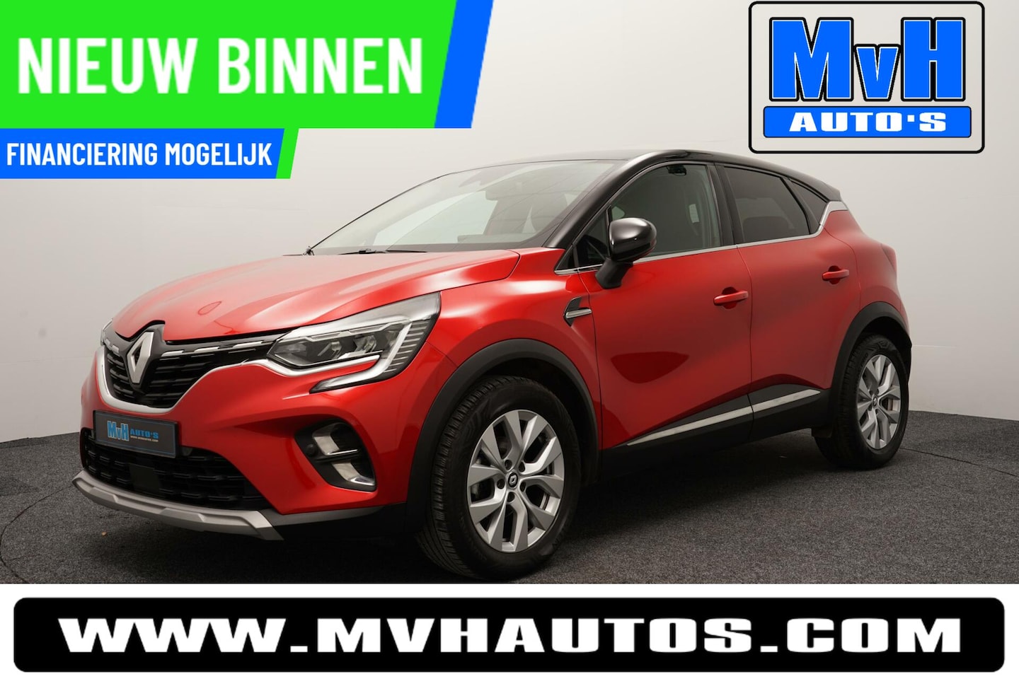 Renault Captur - 1.3 TCe 140 Intens|LEER|CAMERA|LED|NAVI|CRUISE - AutoWereld.nl