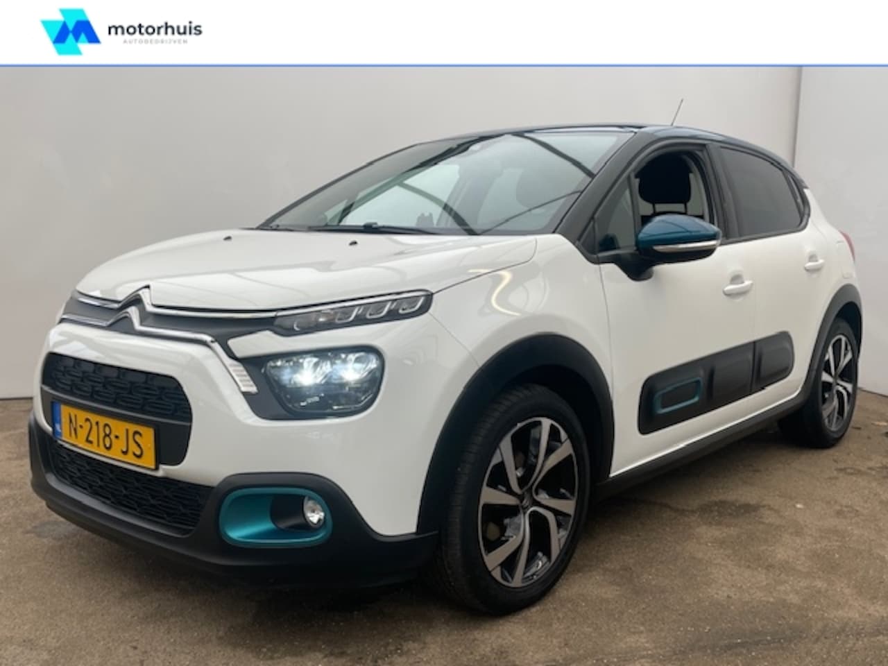 Citroën C3 - 1.2 PureTech 83pk Shine Emerald Two Tone Edition - AutoWereld.nl