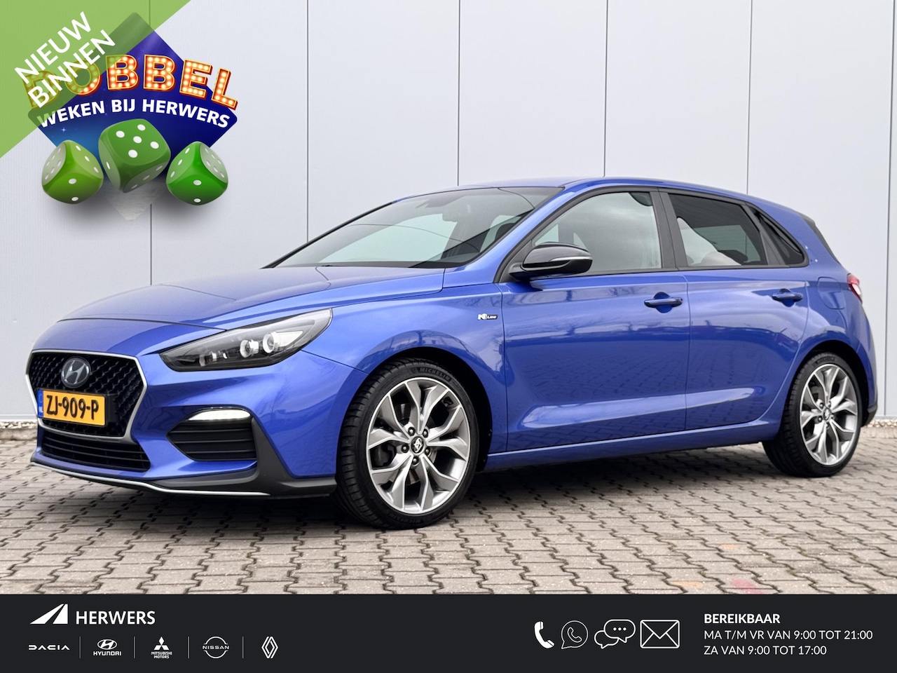 Hyundai i30 - 1.4 T-GDI N-Line /Automaat /Stoel en stuur verwarming/ Climate controle/ Cruise controle/ - AutoWereld.nl