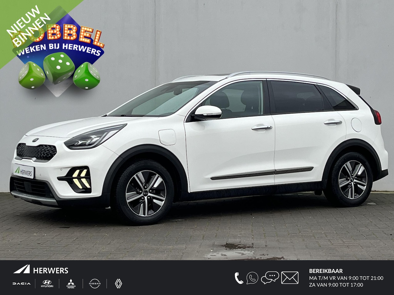 Kia Niro - 1.6 GDi PHEV ExecutiveLine Automaat / Dealer onderhouden / Schuif-/kanteldak / Afneembare - AutoWereld.nl