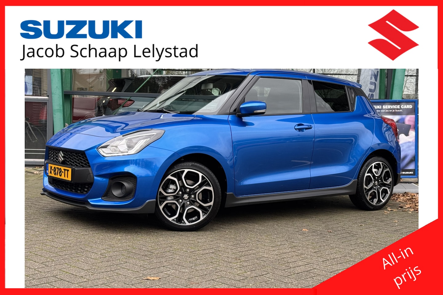 Suzuki Swift - 1.4 Sport Smart Hybrid | Lage Kilometerstand | Sport onderstel | Achteruitrijcamera | Carp - AutoWereld.nl