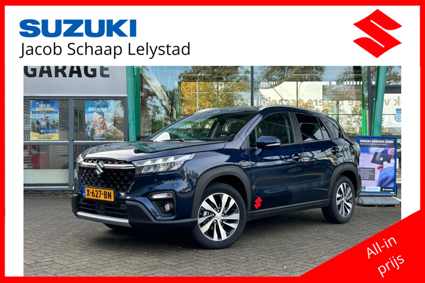 Suzuki S-Cross - 1.5 Full Hybrid Style Automaat | Navigatie | BSM | PDC V+A | 360 Camera | Cruise control a - AutoWereld.nl