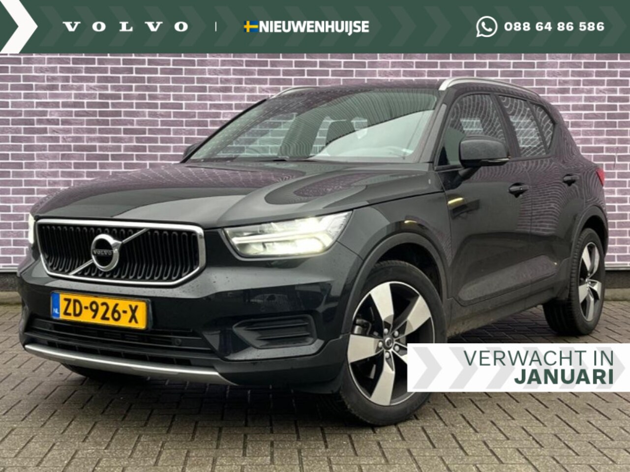 Volvo XC40 - 2.0 T4 Momentum | Climate control | Trekhaak | Parkeercamera | Navigatie | Parkeersensoren - AutoWereld.nl