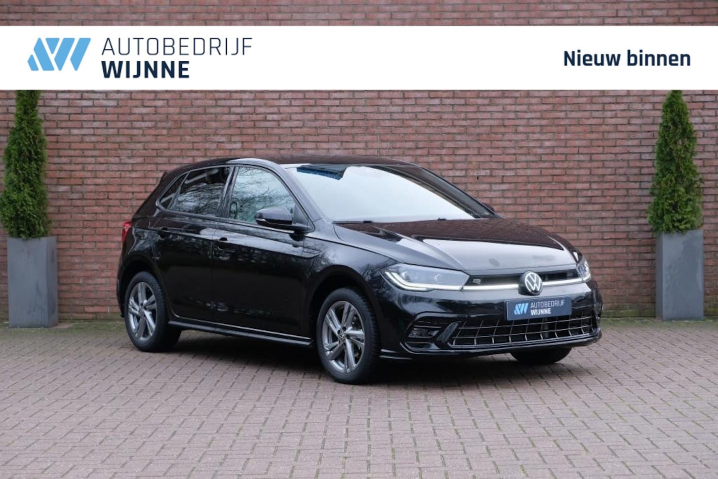 Volkswagen Polo - 1.0 TSi 95pk R-Line Business | Navi | App Connect | Adaptive Cruise | Matrix LED | Stoelve - AutoWereld.nl