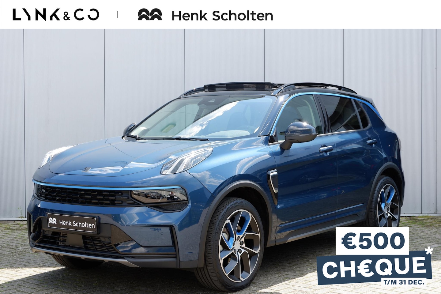 Lynk & Co 01 - AUT7 262PK Plug-in Hybrid, Panoramisch Schuif-/Kanteldak, Infinity Premium Geluidssysteem, - AutoWereld.nl