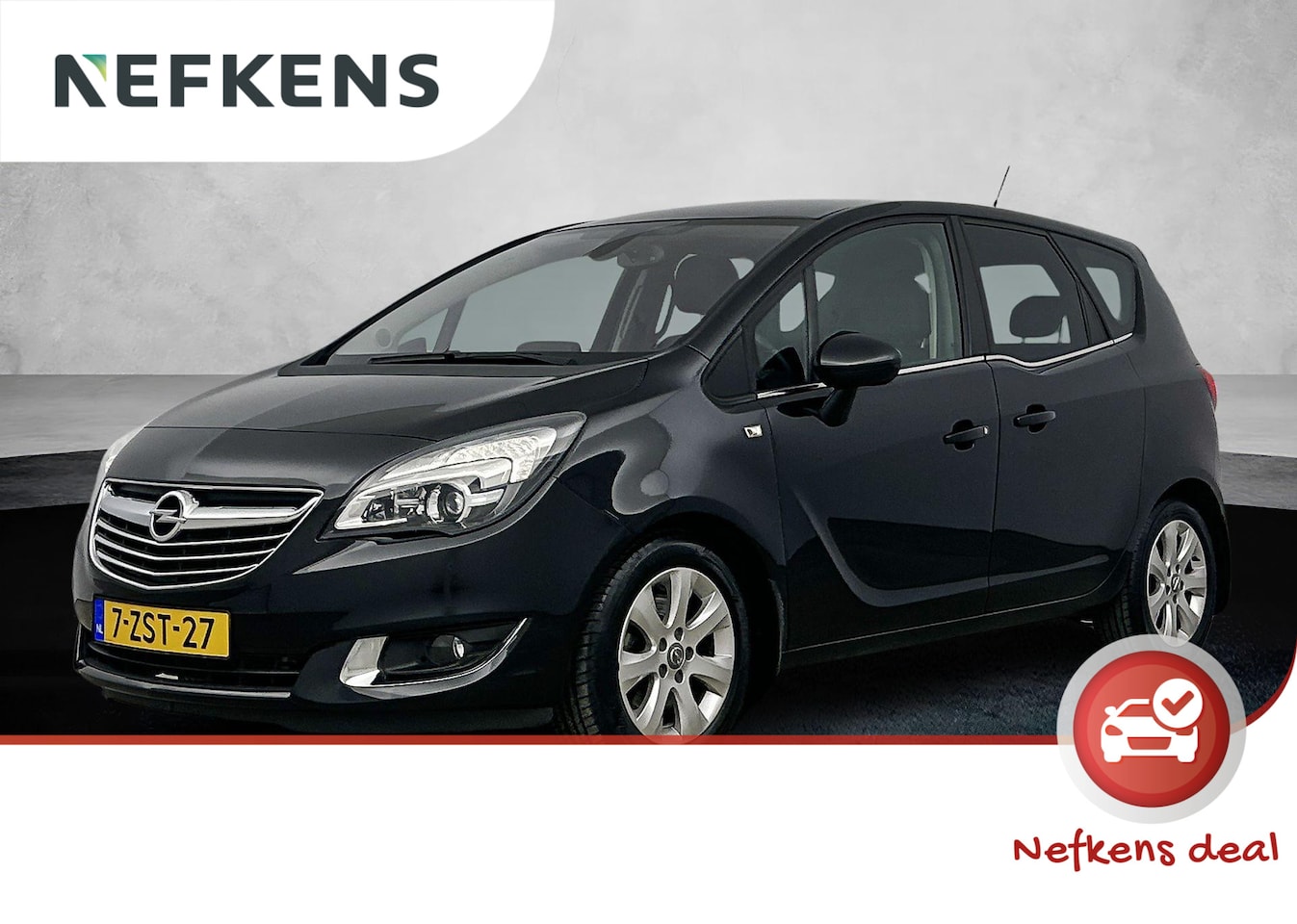 Opel Meriva - 1.4 140 pk Automaat Turbo Cosmo | Lederen Bekleding | Navigatie | Stoel verwarming - AutoWereld.nl