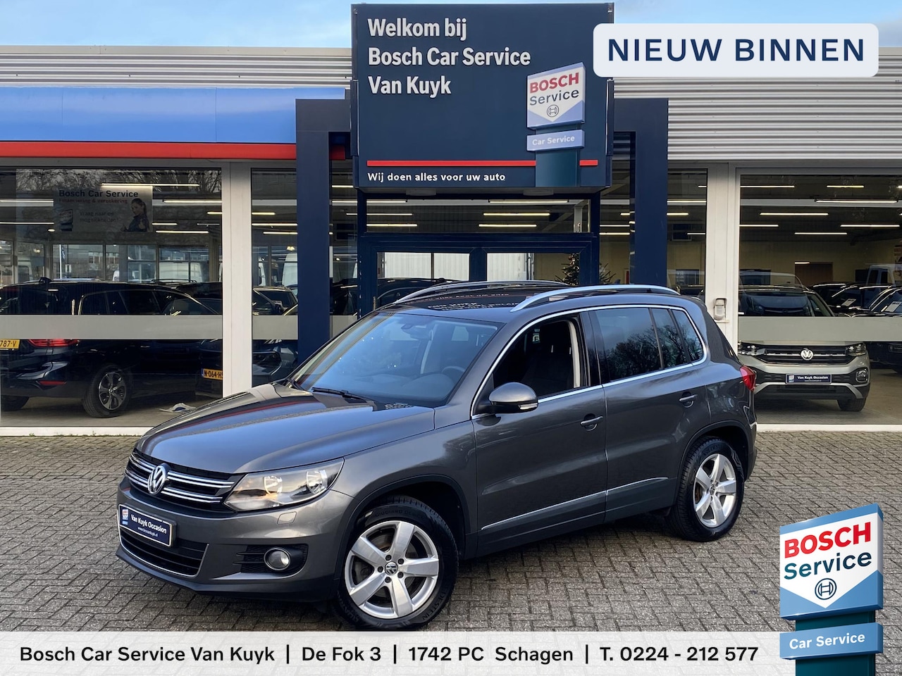 Volkswagen Tiguan - 1.4 TSI R-Line Edition / 122 PK / Stoelverwarming / Cruise-Control / Climate-Control / Uit - AutoWereld.nl