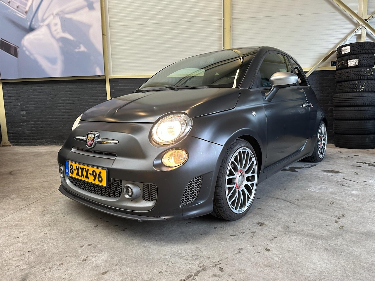 Fiat 500 Abarth - 1.4-16V ABARTH LOOK| MATZWART| - AutoWereld.nl