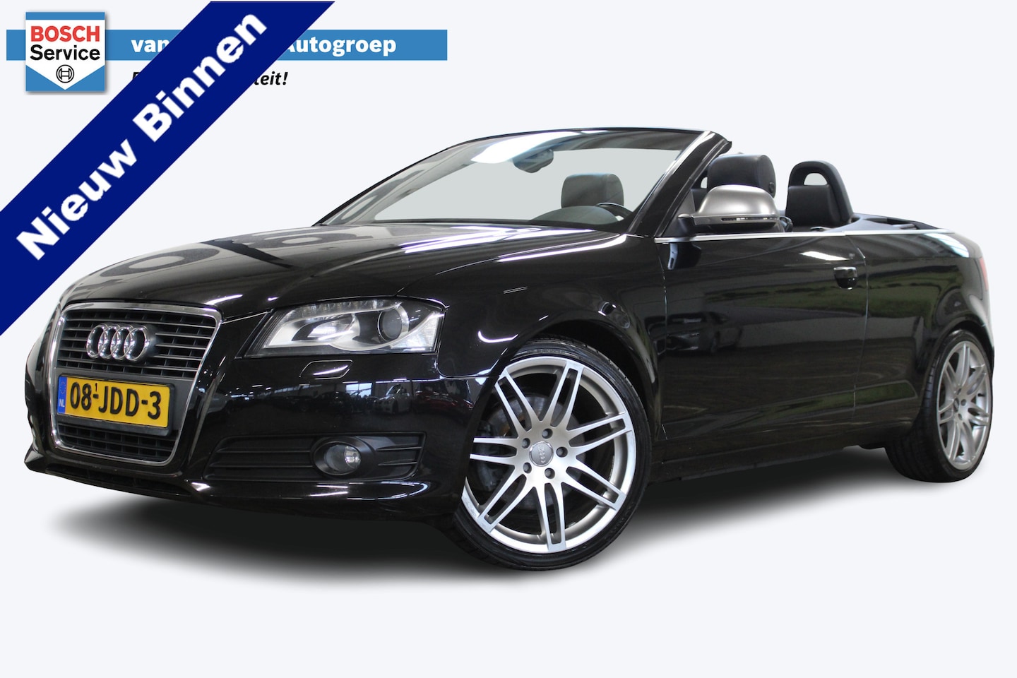 Audi A3 Cabriolet - 2.0 TFSI Ambition Pro Line | Cruise control | Climate control | Stoelverwarming | Lederen - AutoWereld.nl