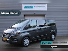 Ford Transit Custom - 320 2.0 TDCI L2H1 Trend 130pk - 2x Schuifdeur - Carplay - Camera - Glaslook - Trekhaak - D