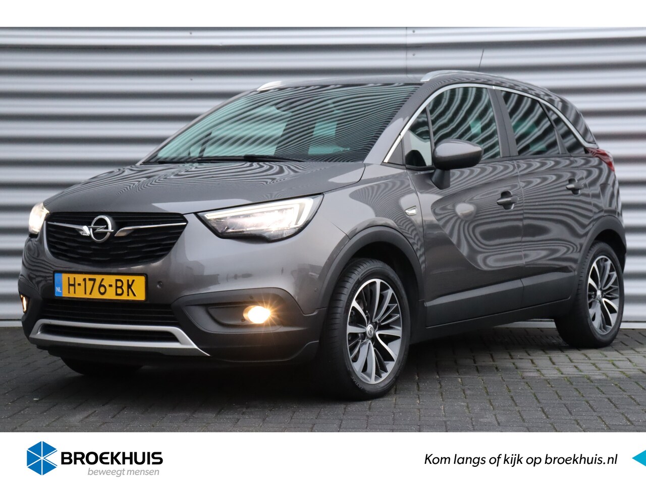 Opel Crossland X - 1.2 TURBO 130PK INNOVATION+ AUTOMAAT / NAVI / LEDER / CLIMA / LED / PDC / 17" LMV / CAMERA - AutoWereld.nl