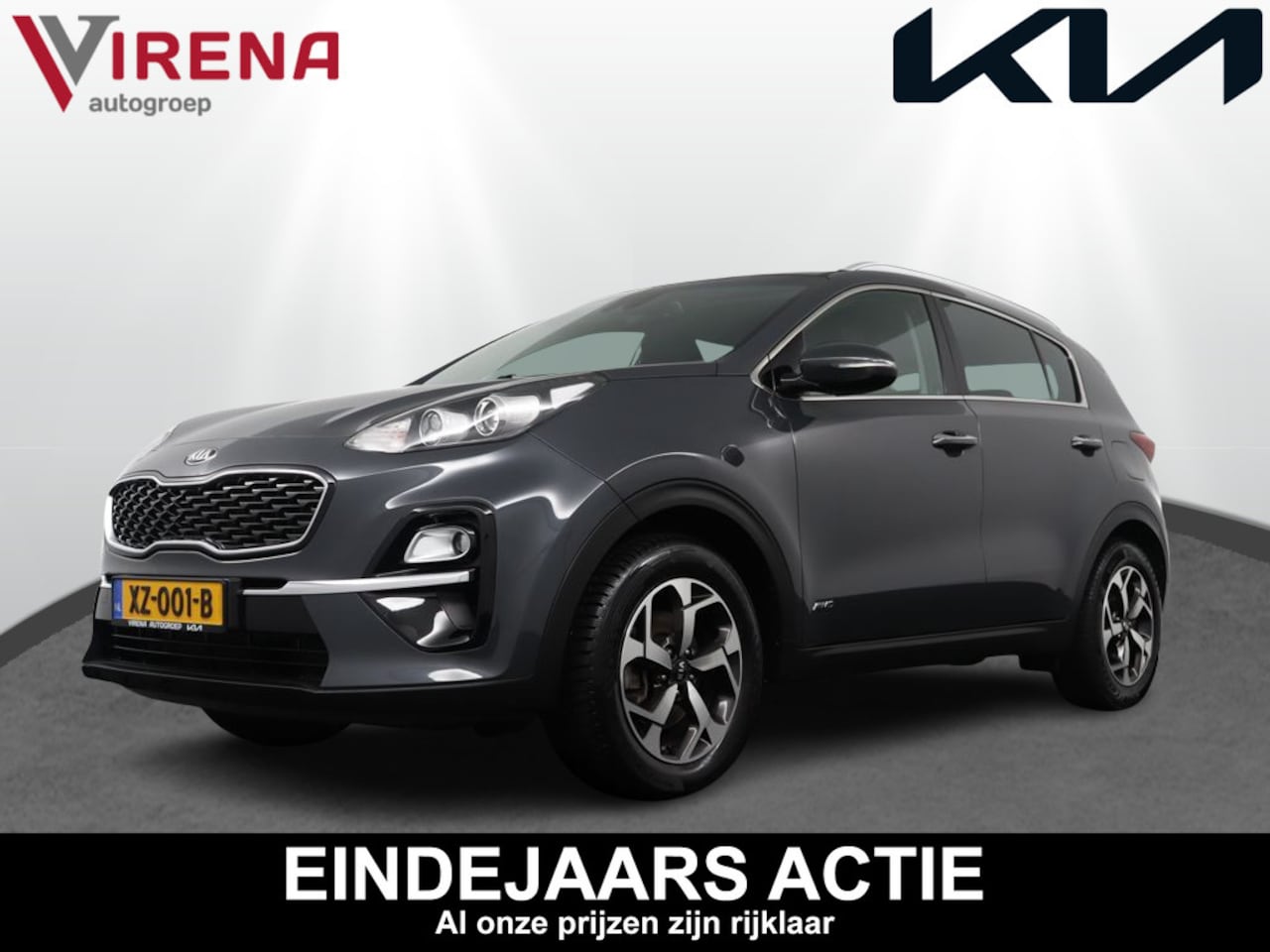 Kia Sportage - 1.6 T-GDI 4WD DynamicLine Automaat - NL Auto -  Dealer onderhouden - 1600KG Trekgewicht - - AutoWereld.nl