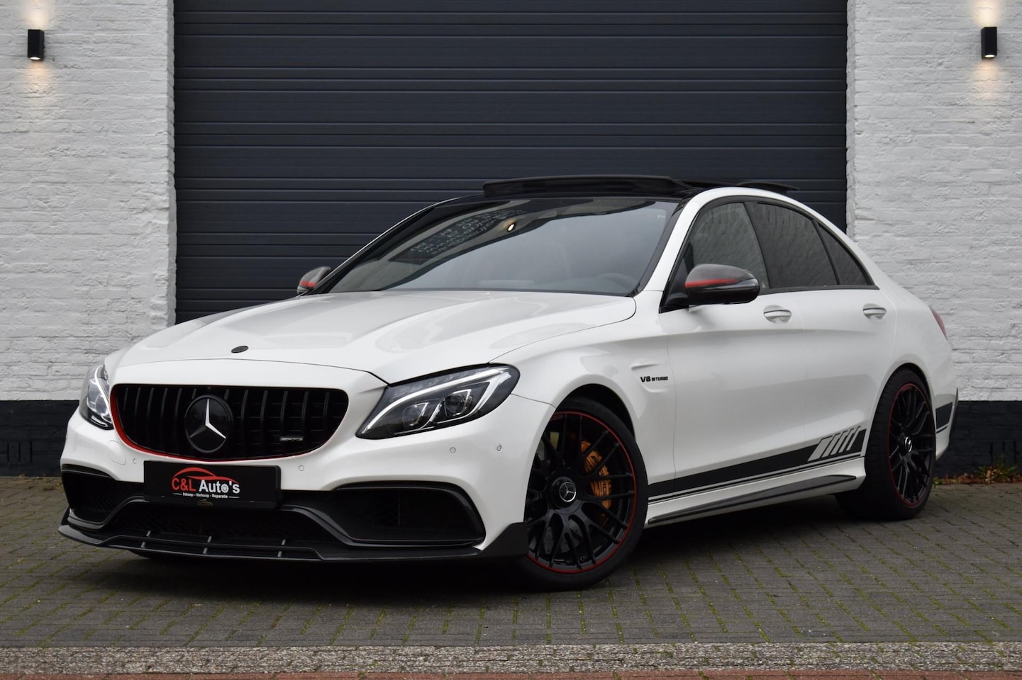 Mercedes-Benz C-klasse - AMG 63 S Edition 1 | Keramisch | 360°Cam | Carbon | ACC | - AutoWereld.nl