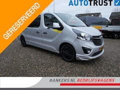 Opel Vivaro - 1.6 CDTI 145PK, L2H1, Dubbel Cabine, Airco, Irmscher uitvoering, 2 x Schuifdeur, Volle bak