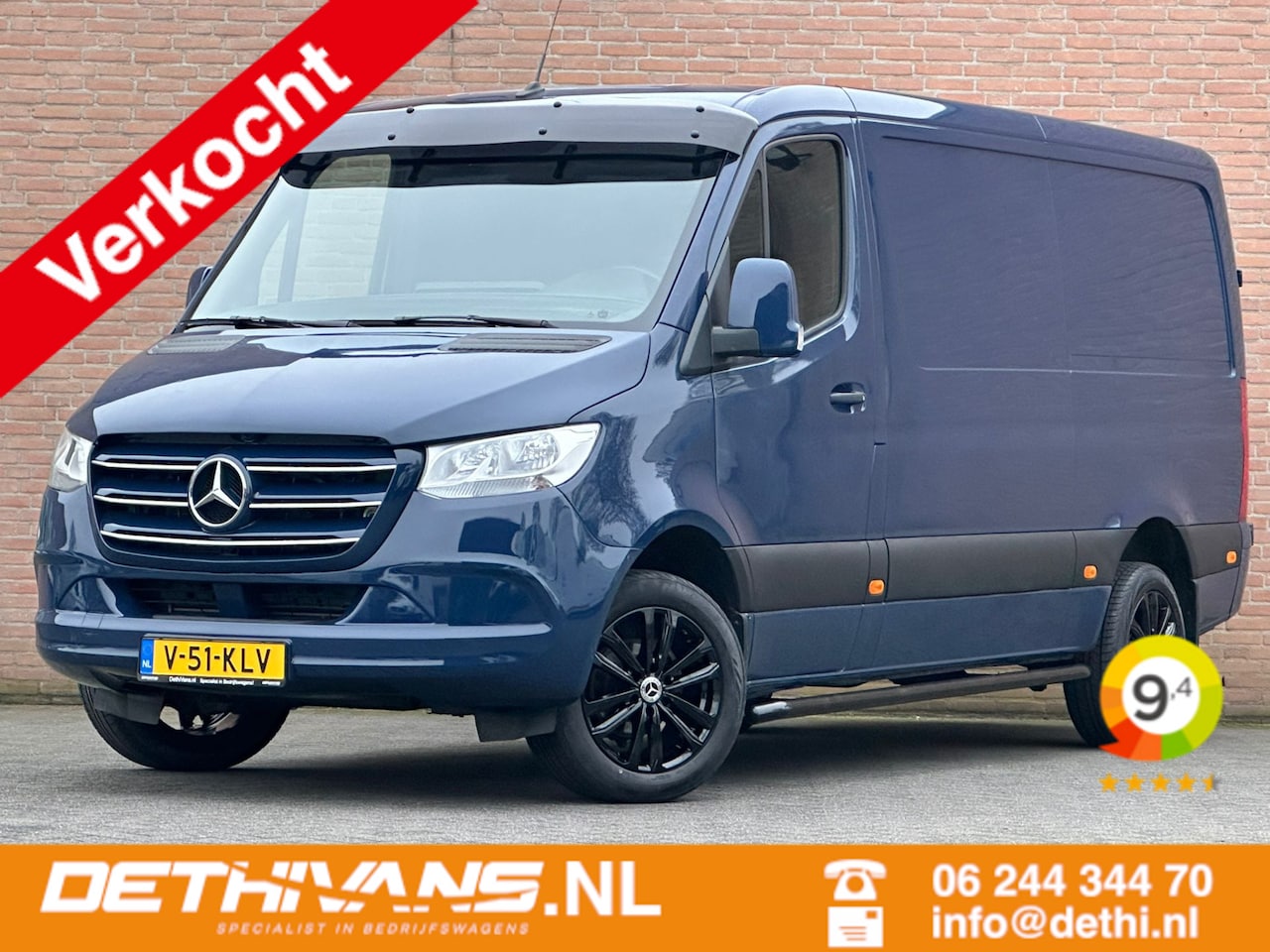 Mercedes-Benz Sprinter - 316CDI 164PK L2H1 / M-Bux / Carplay - AutoWereld.nl