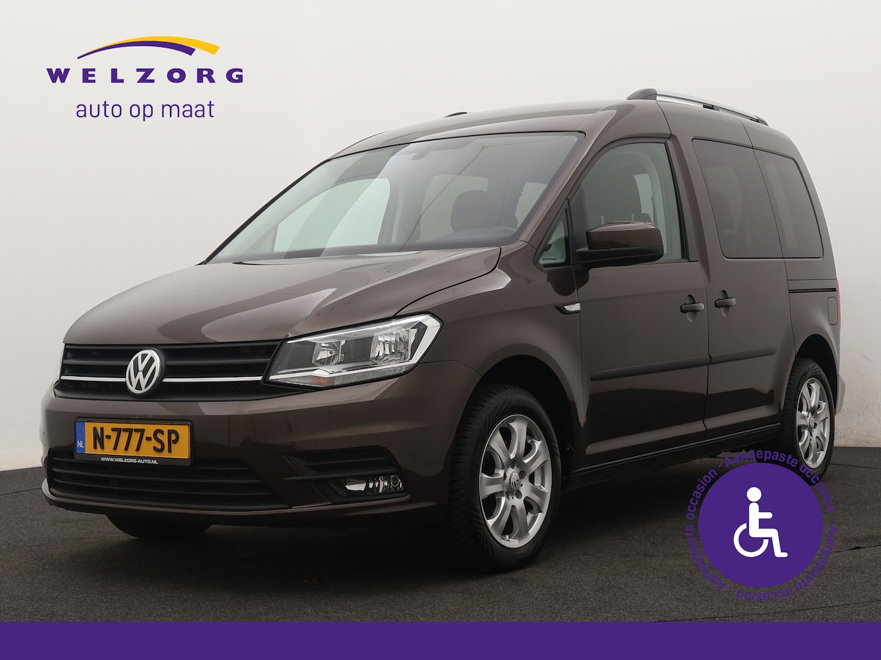 Volkswagen Caddy - 1.0 TSI Comfortline aangepast als rolstoelauto - AutoWereld.nl