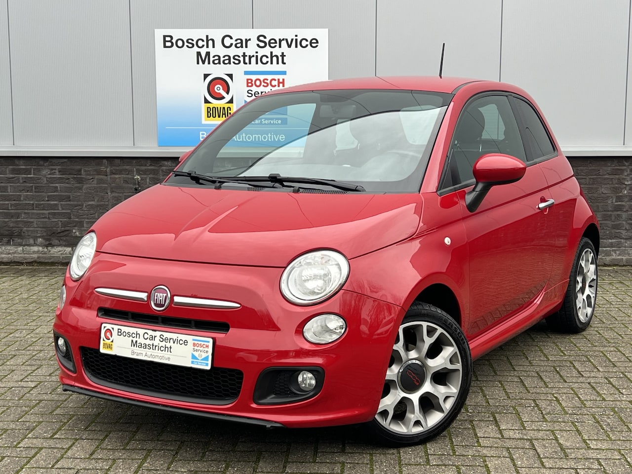 Fiat 500 - 1.2 Sport | 1/2 Leer | Netjes onderhouden | - AutoWereld.nl