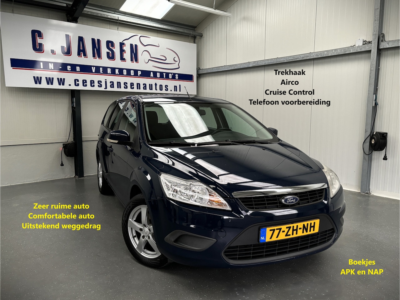 Ford Focus Wagon - 1.6 Trend KEURIGE AUTO !!! - AutoWereld.nl