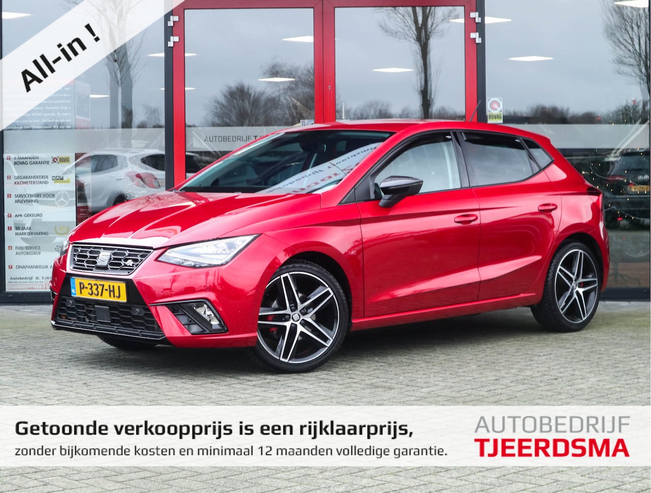 Seat Ibiza - 1.0 TSI FR Business Intense Navi/Adapt.Cruise/LED/Camera/PDC/Beats-Audio/Alcantara - AutoWereld.nl