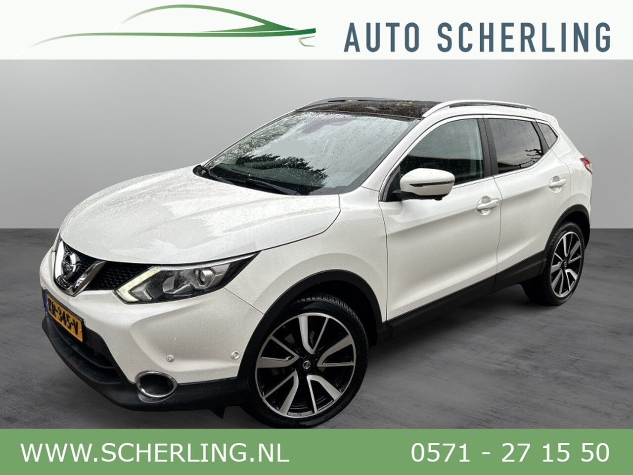 Nissan Qashqai - 1.2 Automaat Bns. Ed. Leder, Panodak, Trekhaak, 19” LMV - AutoWereld.nl